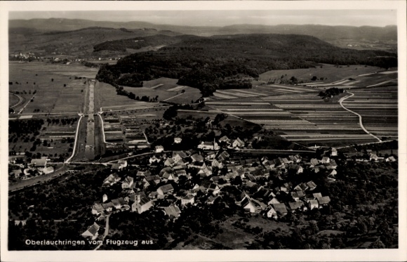 Postcard Hebertsfelden Lower Bavaria, aerial photograph, Tonwerk