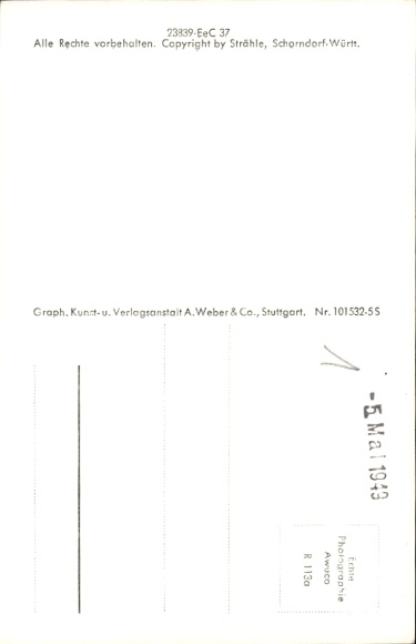 Postcard Massing in Lower Bavaria, aerial photograph