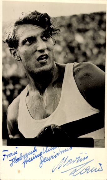 Photo athlete, portrait, autograph