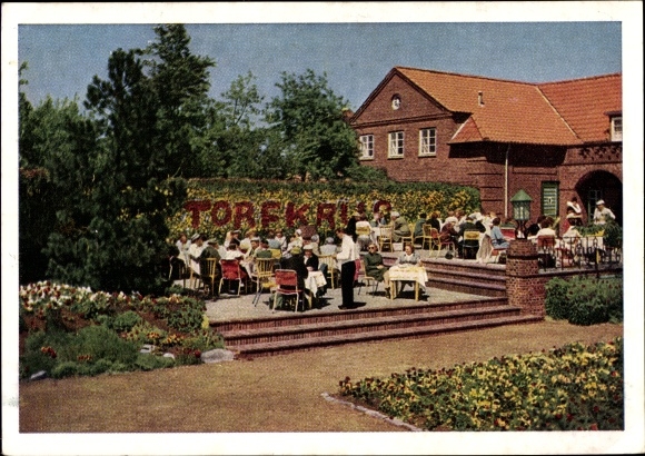 Postcard Wiesmoor in Ostfriesland, Hotel Inn Torfkrug