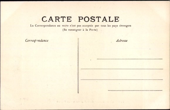 Postcard Le Mont Dore Puy de Dôme, Favard Street with wagon