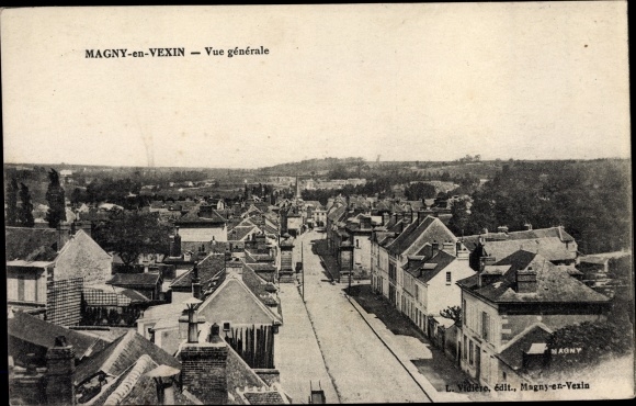 Postcard Magny en Vexin Val-d&#39;Oise, General view