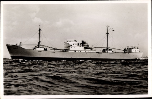 foto Ak stoomboot Tanger