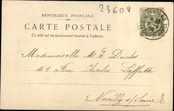 Postcard The Biggest Fraud of the Century, Hochstaplerin Therese Humbert, Humbert Crawford Affair