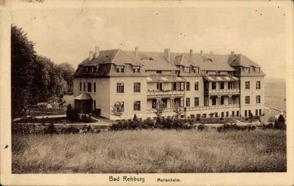 KP Bad Rehburg Lower Saxony, Marienheim, building, 1927