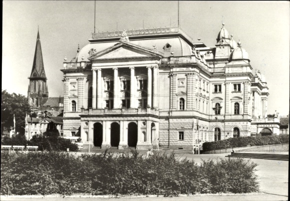 Ak Schwerin in Mecklenburg, Mecklenburgisches Staatstheater