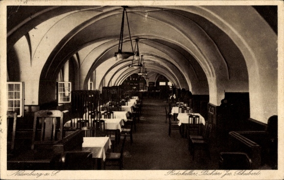 Ak Naumburg an der Saale, Ratskeller