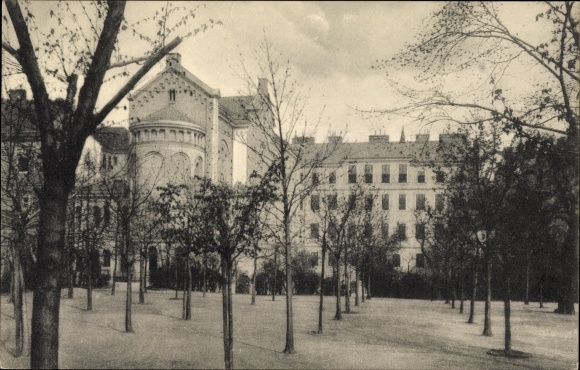 Postcard Vienna 7. New building Austria, Pensionnat ND de Sion