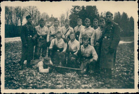 30 photos German Wehrmacht, officers, machine gun, parade