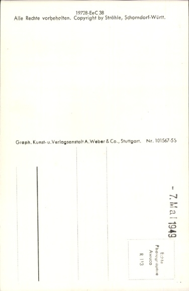 Postcard Buch am Ammersee Inning Upper Bavaria, aerial photograph