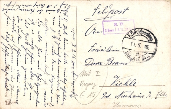 Artist Postcard Engelhard, POE, sympathy rally, Turk, Turkish delight, children