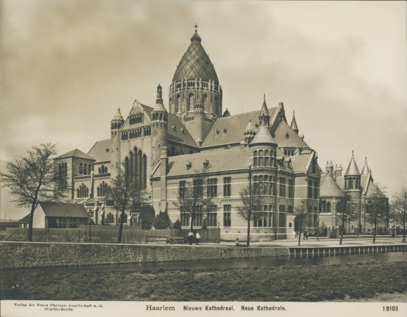 Photo Haarlem Nordholland Niederlande, New Cathedral, New Cathedral, NPG 18103