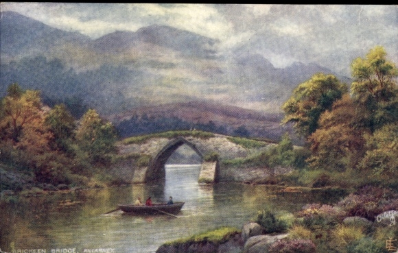 Artysta KP Killarney Irlandia, Brickeen Bridge