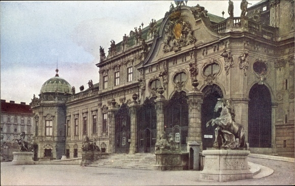 Ak Wien 1 Innere Stadt, Belvedere Schloss