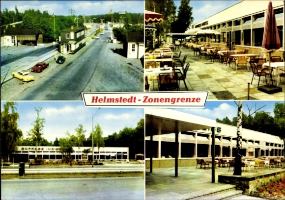 Ak Helmstedt in Niedersachsen, Zonengrenze, Rasthaus