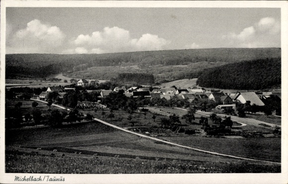 PC Michelbach Usingen in the Taunus Hesse, total view