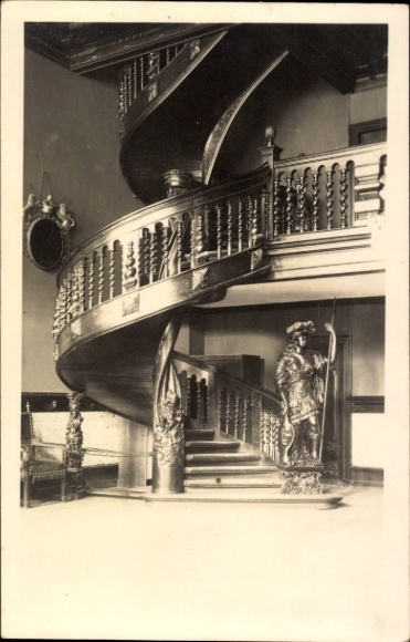 Photo Postcard Gdańsk Danzig, Artus Court, interior view