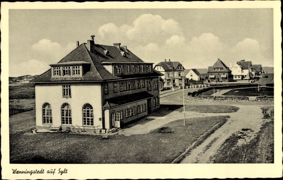 PC Wennigstedt Braderup on Sylt, houses, street, park