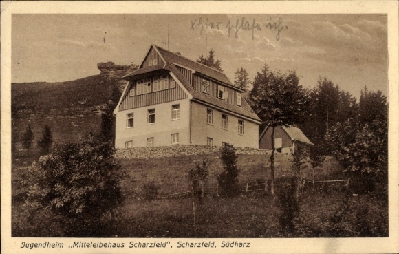 KP Scharzfeld Herzberg am Harz, dom młodzieżowy Mittelelbehaus Scharzfeld
