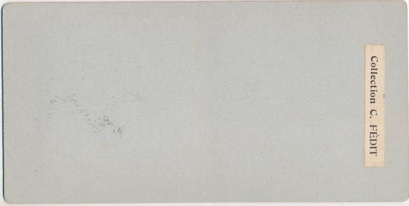 Stereo photo Engelberg Kt. Obwalden Switzerland, Gerschni Alp, man with back carrier, 1900