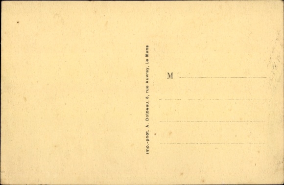 Postcard Le Mans Sarthe, The State Railway Station