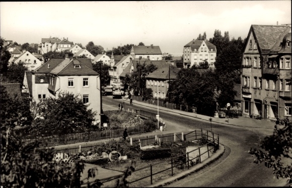 Ak Mühlau in Sachsen, Hauptstraße