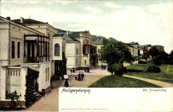 Postcard Seebad Heiligendamm Bad Doberan, beach villas