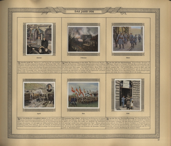 The post-war period 1918 - 1934 collector's picture album Eckstein + Eckstein-Halpaus cigarette factory, Dresden