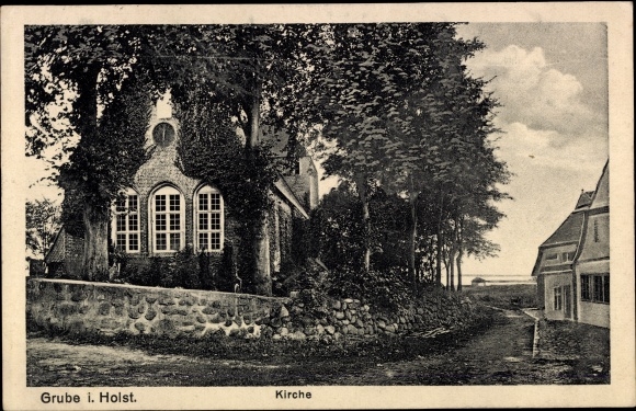 PC pit in Holstein, church