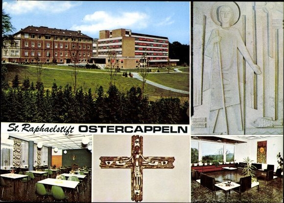 4 old PCs Ostercappeln in Lower Saxony, various views