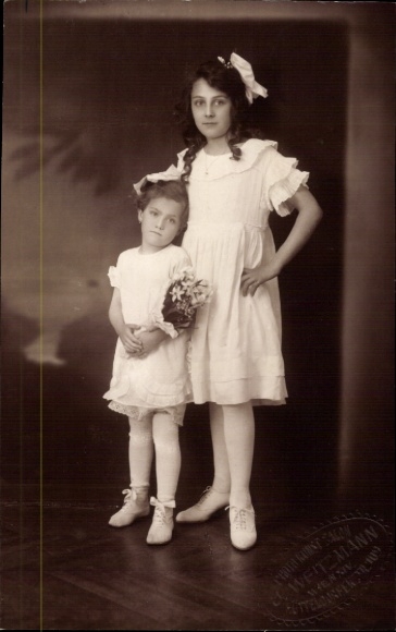 Foto Ak Kinder, Erstkommunion