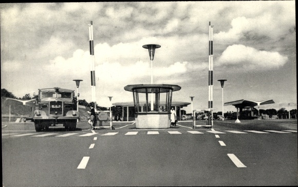 PC Flensburg in Schleswig Holstein, German Danish border, border post