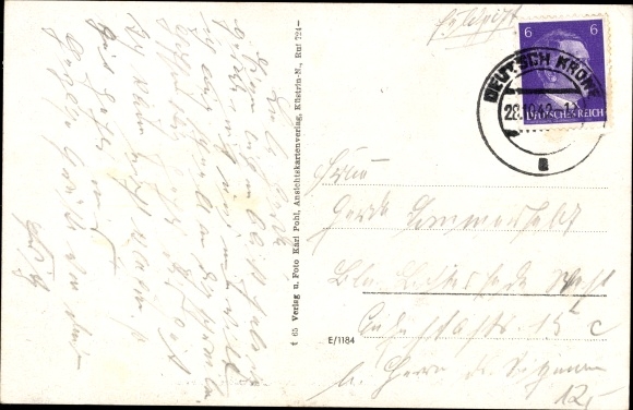 Postcard Kostrzyn nad Odrą Cüstrin Küstrin Ostbrandenburg, Pionier Klinke Kaserne