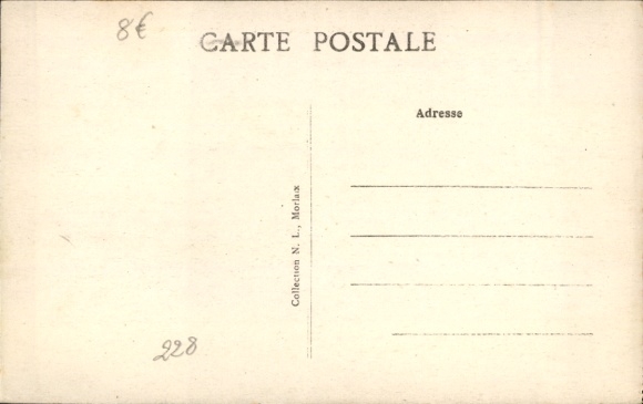 Postcard Guimiliau Finistère, L'Ossuaire, The Ossuary, 1648
