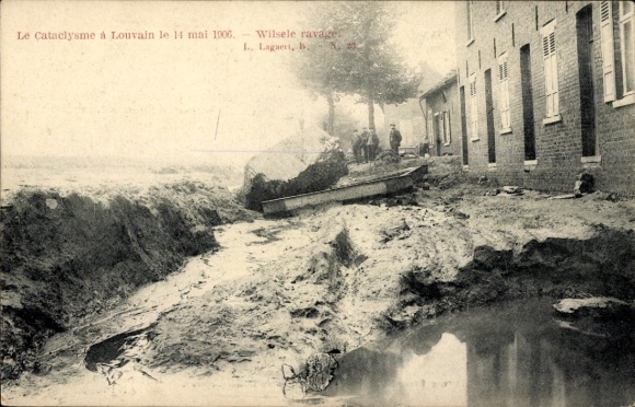 PC Wilsele Louvain Leuven Flemish Brabant, disaster in date 14 May 1906, Wilsele, L. Lague
