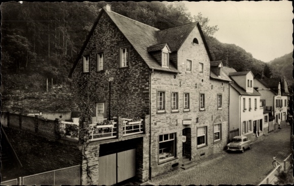 Ak Brodenbach an der Mosel, Pension Café May