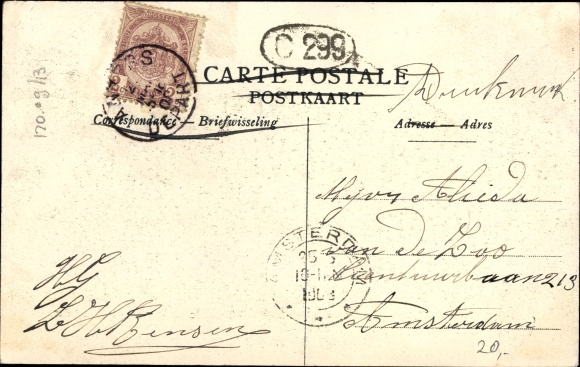 Postcard Contich Kontich Flandern Antwerp, railway accident, accident de chemin de fer 1908