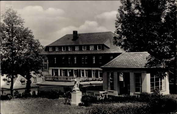 Postcard Bärenfels Altenberg in the Ore Mountains, FDGB holiday home