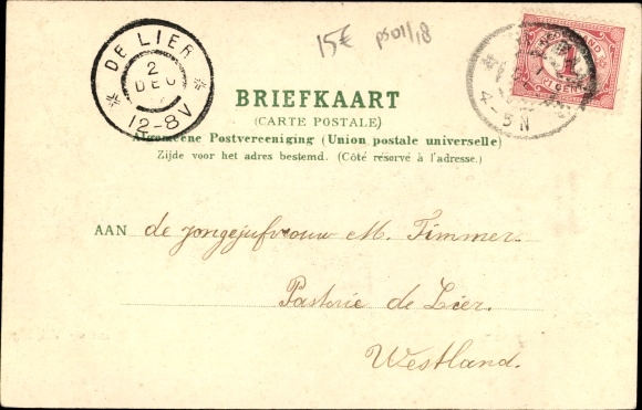 Postcard Alkmaar Nordholland Niederlande, Mient on Friday