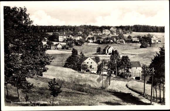 PC Wernitzgrün Erlbach in the Vogtland, partial view