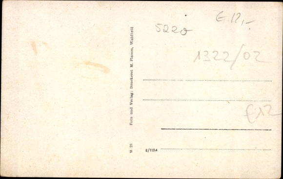 Postcard Waldbröl in Oberbergisches Land, Villa Ispert, pharmacy