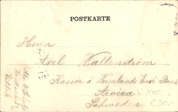 Postcard Hamburg District Wandsbek District Eilbek, Wandsbeker Chaussee