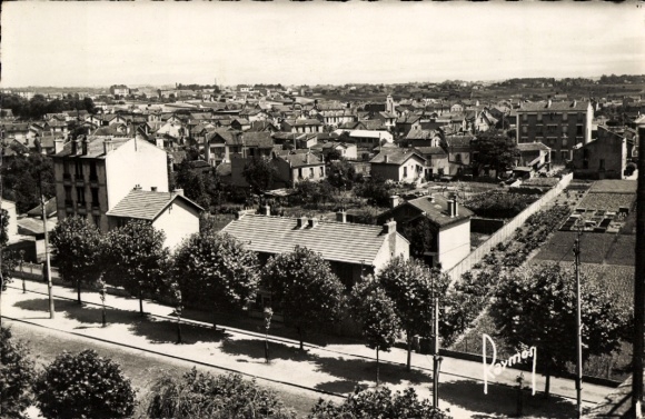 Postcard Maisons Alfort Val de Marne, general view, view over the roofs