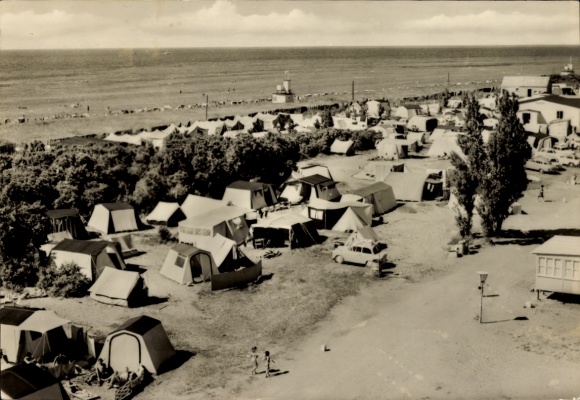 Postcard Timmendorf Insel Poel Nordwestmecklenburg, campsite