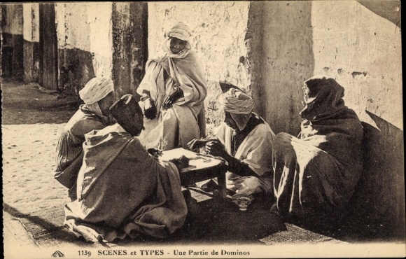 Arabowie z KP grają w domino, Maghreb
