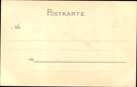 Kunstenaar litho Bohrdt, Hans, Duits oorlogsschip, kruiser Kaiserin Augusta, Noorse fjord