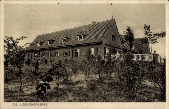 Postcard Prebelow Rheinsberg in der Mark, youth hostel