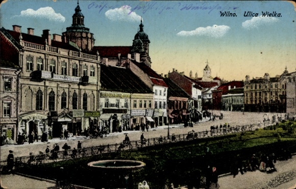 KP Vilnius Wilna Wilno Litwa, Ulica Wielka