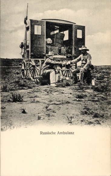 Ak Südafrika, Burenkrieg, Russische Ambulanz