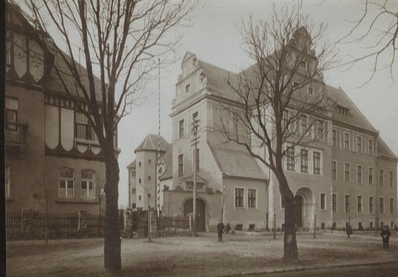 Original photo Rheine in Münsterland, NRW, Royal District Court, around 1900